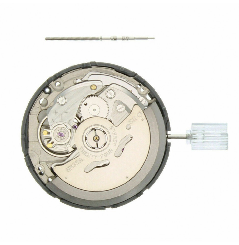 GENUINE SEIKO (sII) tmi NH35 COMPLETE MOVEMENT Automatic date - NEW STOCK